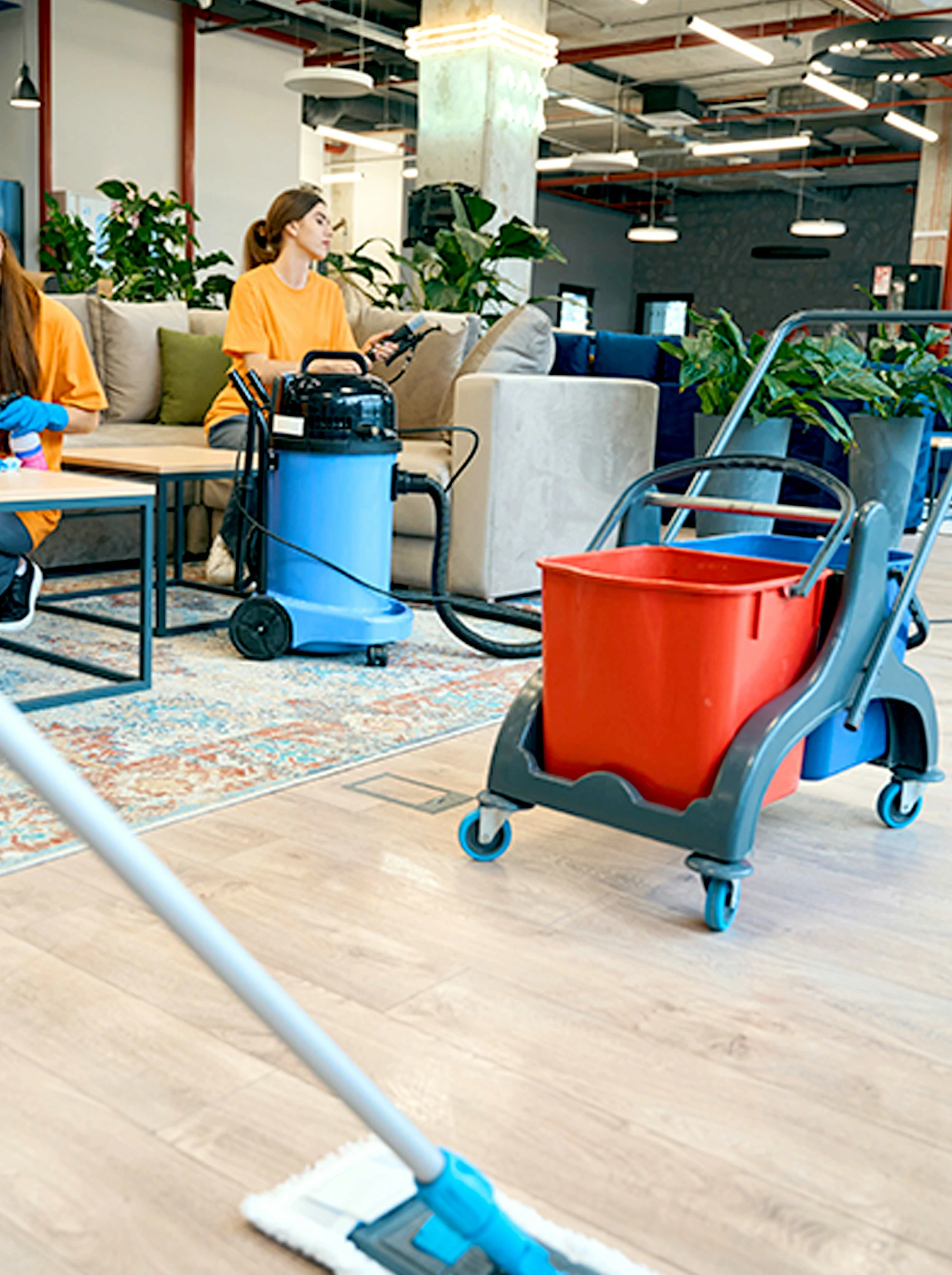 Shoping Mall Cleaning